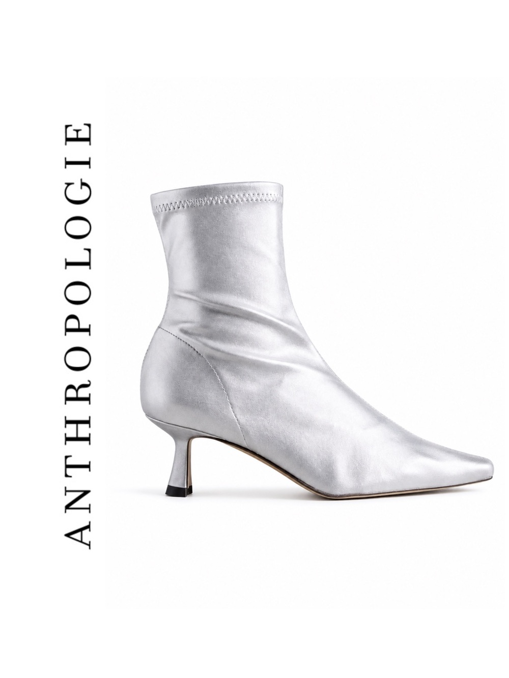 Anthropologie Angel Alarcon Pointed-toe Kitten-heel Boots